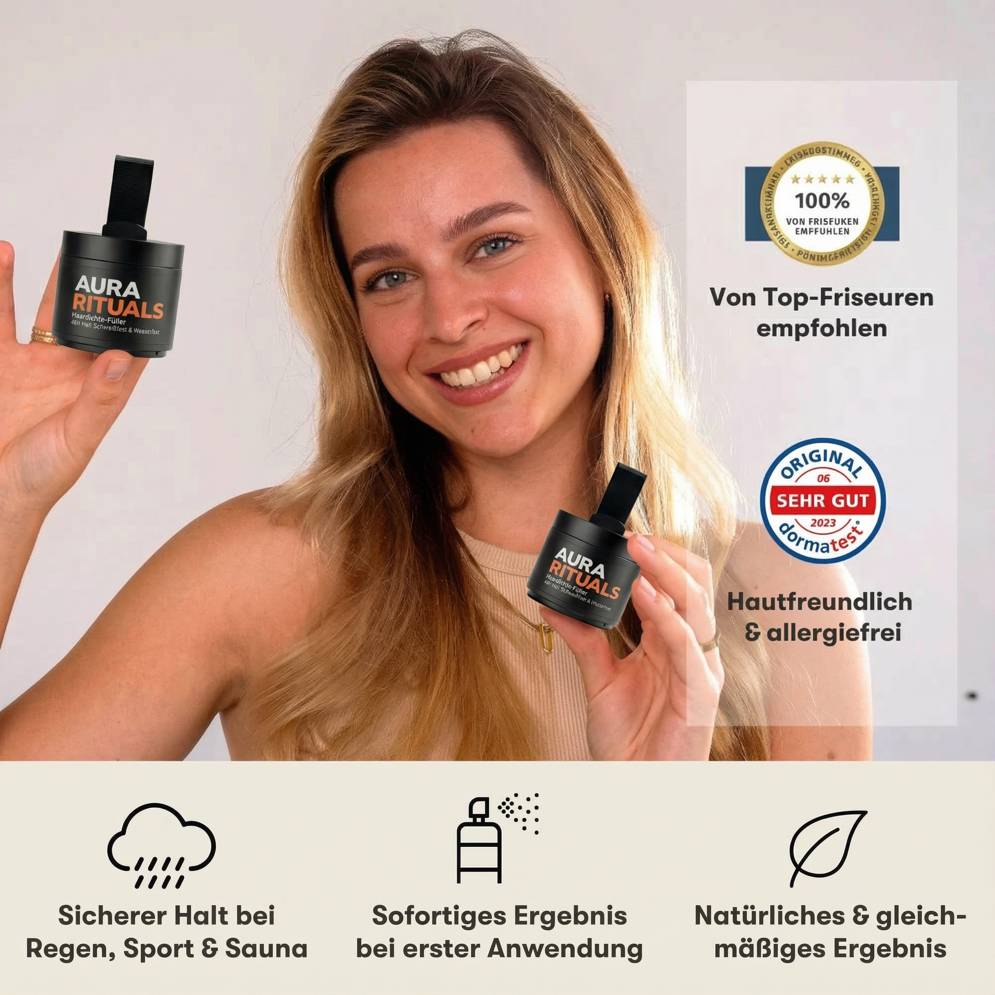 Aura Ansatzpuder Haar Make-Up 2.0
