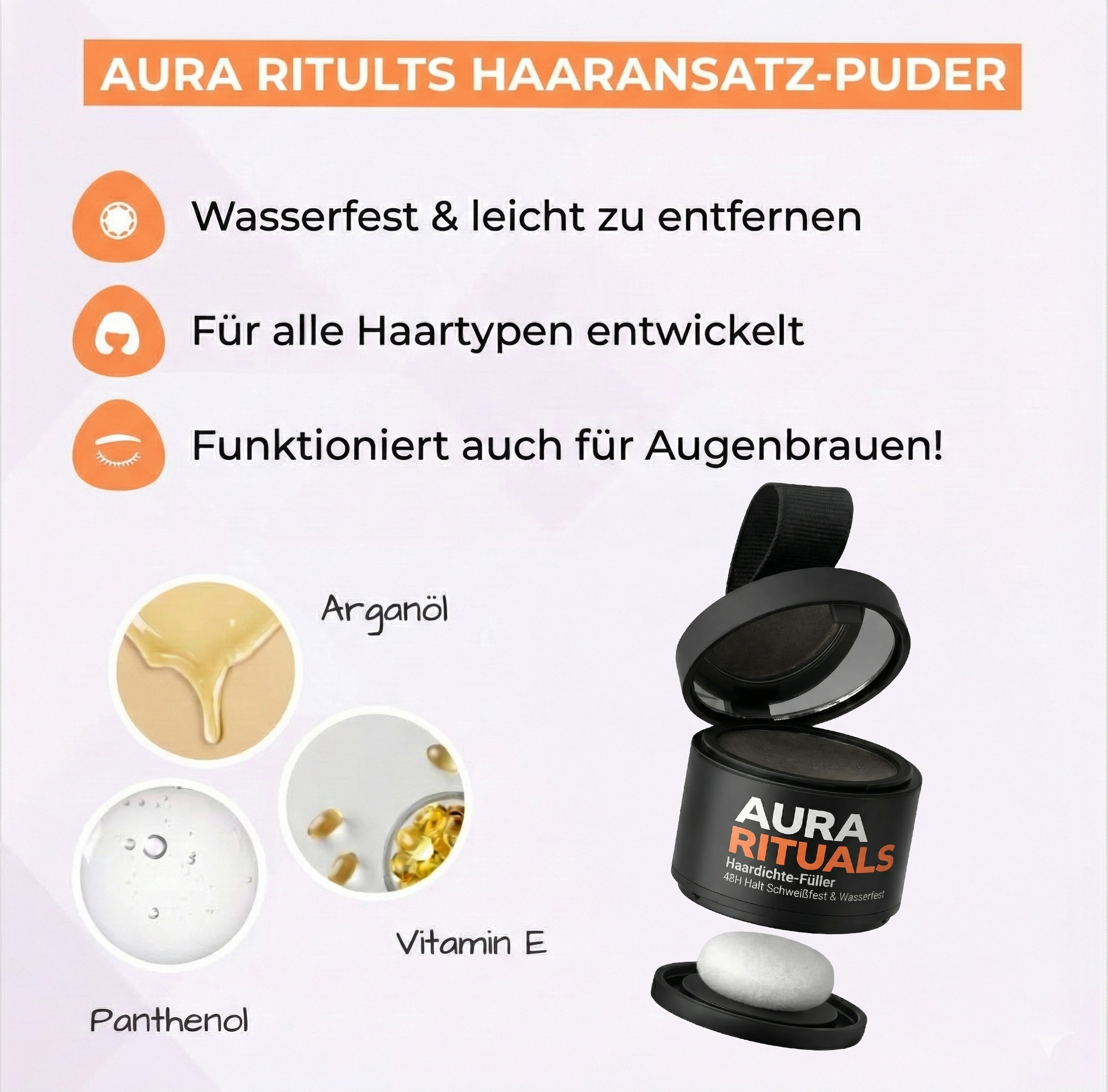Aura Ansatzpuder Haar Make-Up 2.0